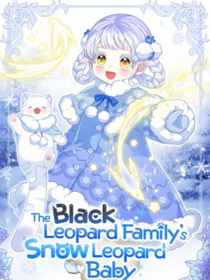 The Snow Leopard Baby of the Black Leopard Family